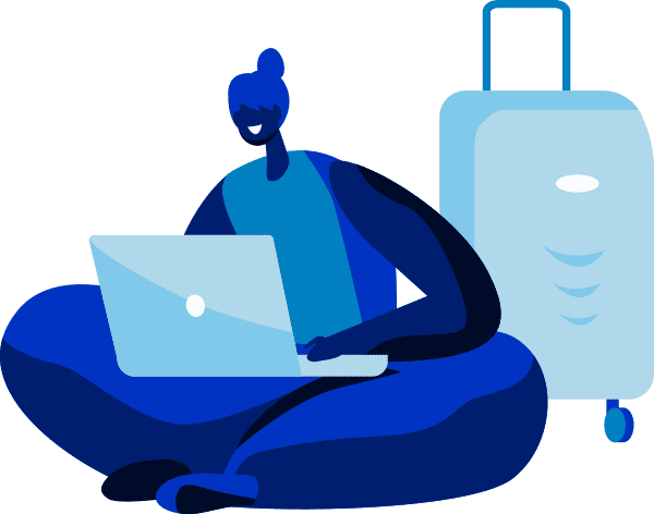 girl on laptop